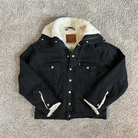 Levi's dad sherpa parka hotsell